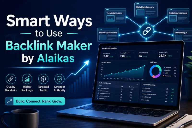 Unlocking Your SEO Potential: The Power of Backlink Maker by Alaikas